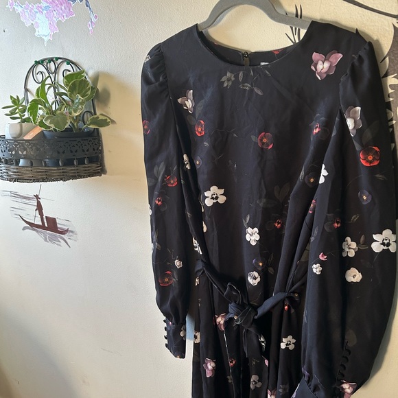 Black Floral H&M Dress - Picture 9 of 9